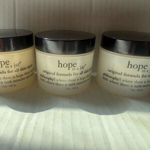 3 Philosophy Hope in a Jar Moisturizer for all Skin Types 2 oz 60ml New Sealed